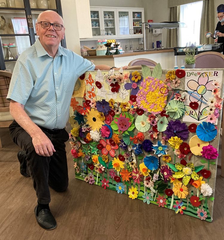 Ready, set, draw – Chester care home residents take part in worldwide art festival